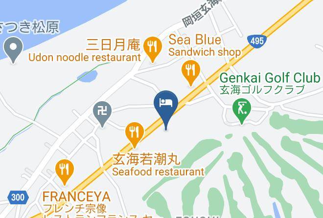 Munakata City - Teriha Spa Resort Maps