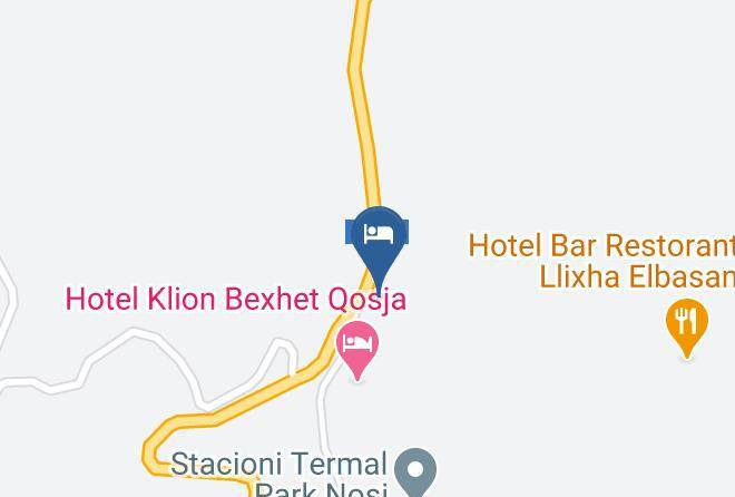 Elbasan - Termal Iliria Maps
