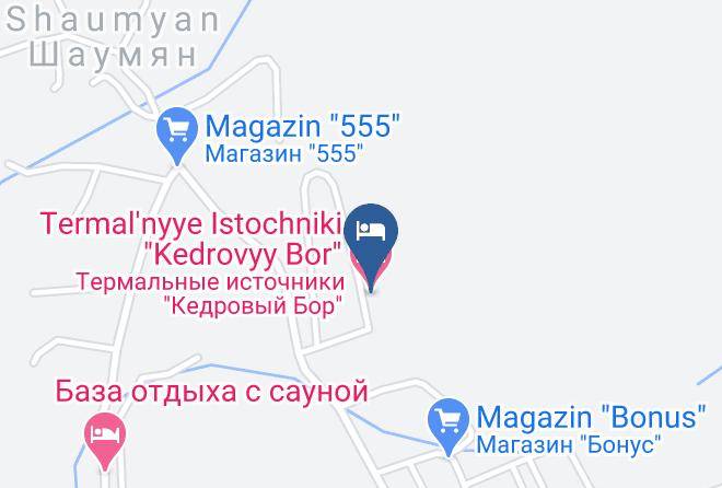 Maykopsky District - Termal'nyye Istochniki Kedrovyy Bor Maps
