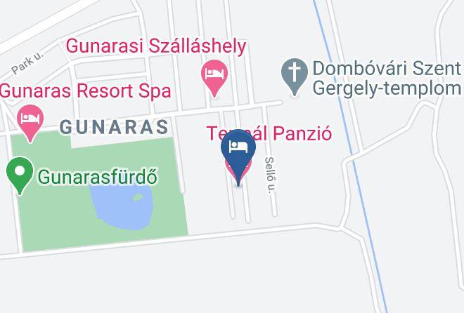 Dombovar - Termal Panzio Maps