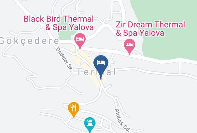 Gokcedere - Thermal Park Hotel Maps