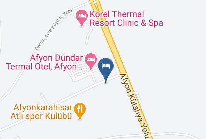 Afyonkarahisar - Aforia Thermal Residences Afyon Maps