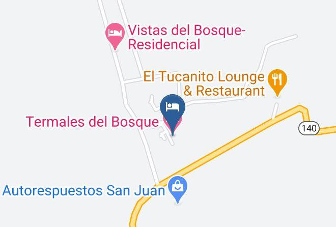 San Carlos - Termales Del Bosque Maps