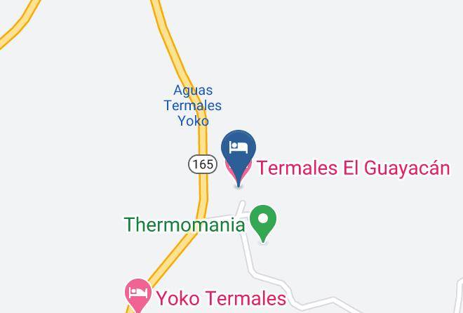 Bagaces - Termales El Guayacan Maps