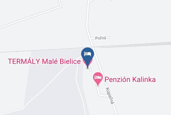 Partizanske - Termaly Male Bielice Maps