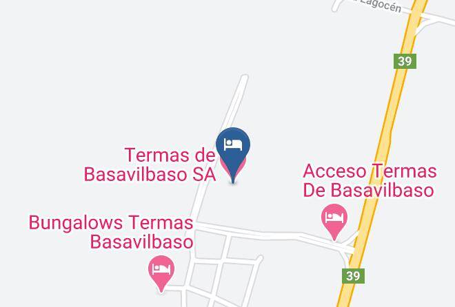 Concepcion Del Uruguay - Termas De Basavilbaso Sa Maps