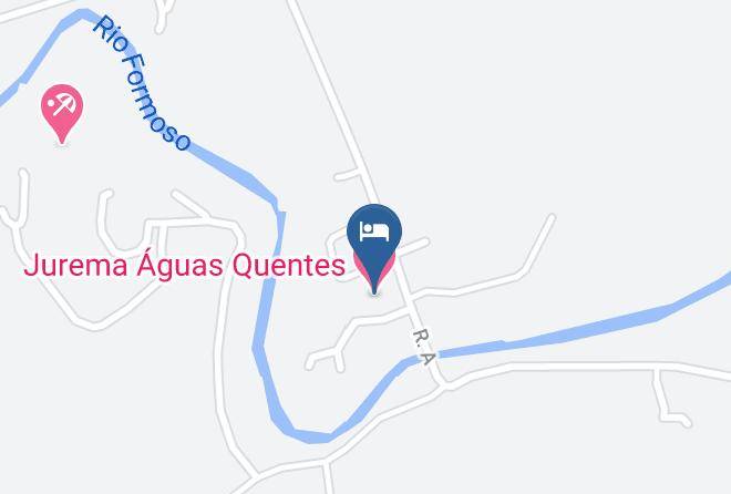 Jurema Aguas Quentes Map