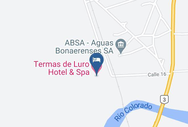 Patagones - Termas De Luro Hotel & Spa Maps