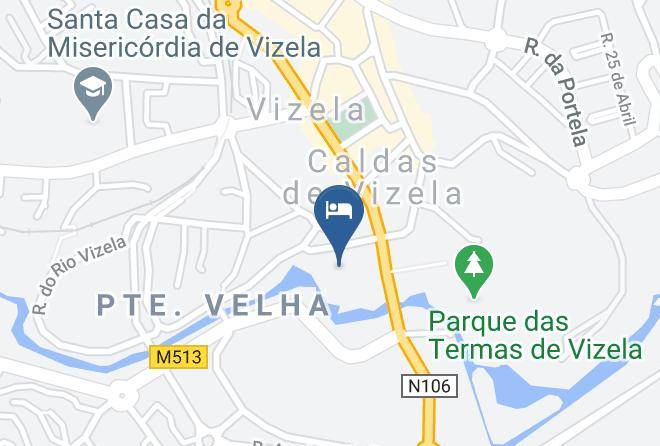 Vizela - Termas De Vizela Centro Tesal Maps
