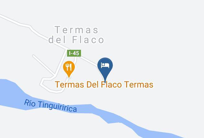 Colchagua Province - Termas Del Flaco Maps