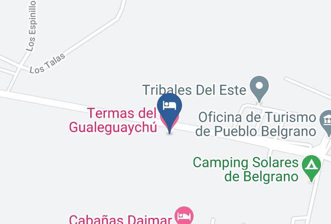 Gualeguaychu - Termas Del Gualeguaychu Maps