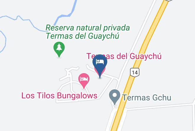 Gualeguaychu - Termas Del Guaychu Maps