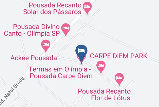 Olimpia - Termas Em Olimpia Pousada Carpe Diem Maps