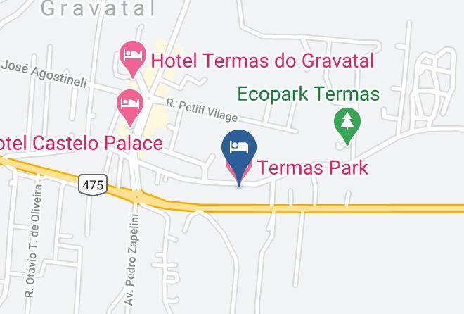 Gravatal - Termas Park Hotel Maps