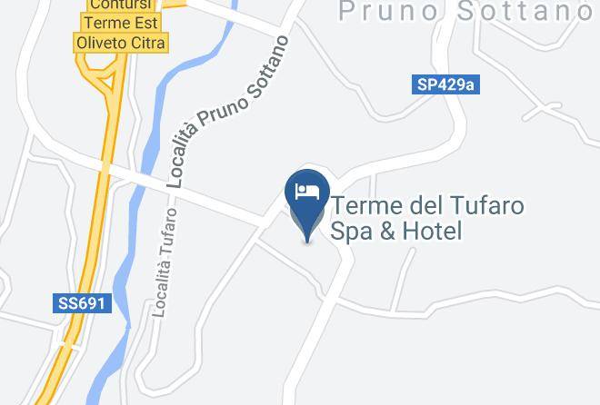 Salerno - Terme Del Tufaro Spa & Hotel Maps