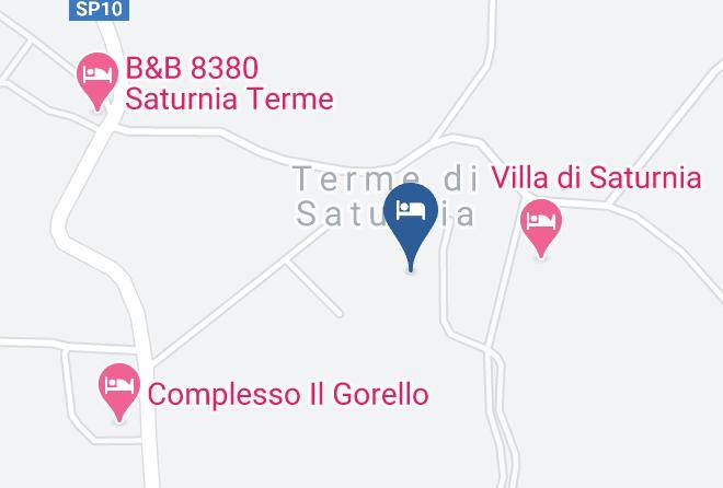 Grosseto - Terme Di Saturnia Parco Termale Maps