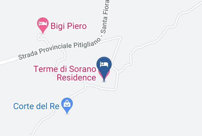 Grosseto - Terme Di Sorano Residence Maps