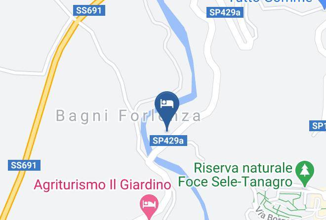 Salerno - Albergo Terme Forlenza Maps
