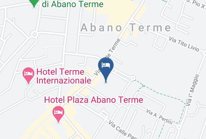 Padua - Terme Quisisana Maps