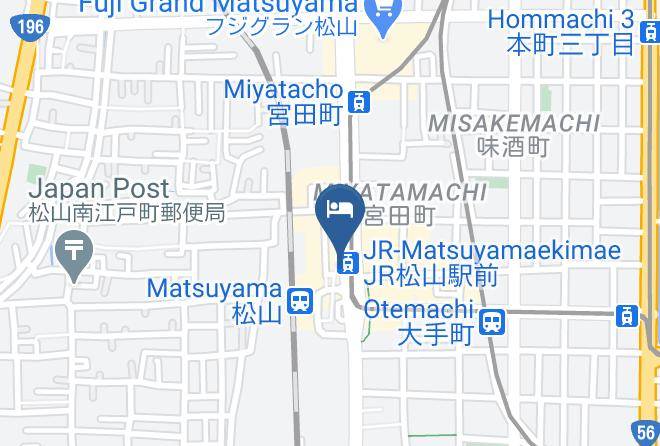 Matsuyama City - Terminal Hotel Matsuyama Maps