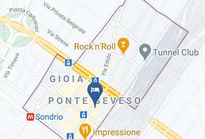 Milan - Terminal Hotel Milano Maps