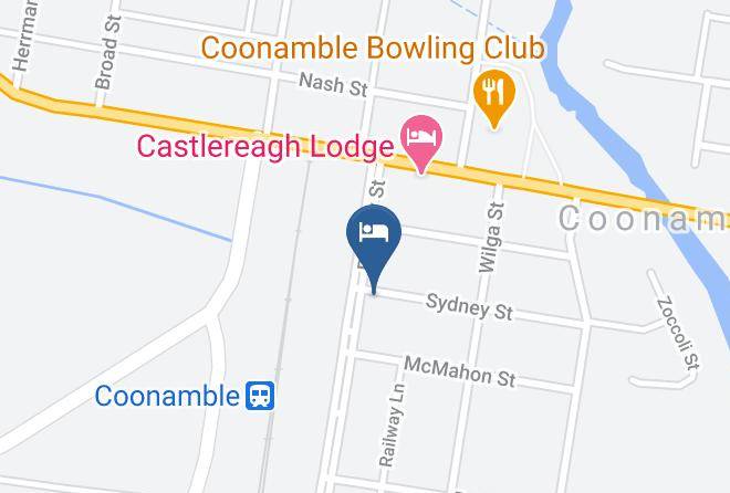 Coonamble - Terminus Hotel Coonamble Maps