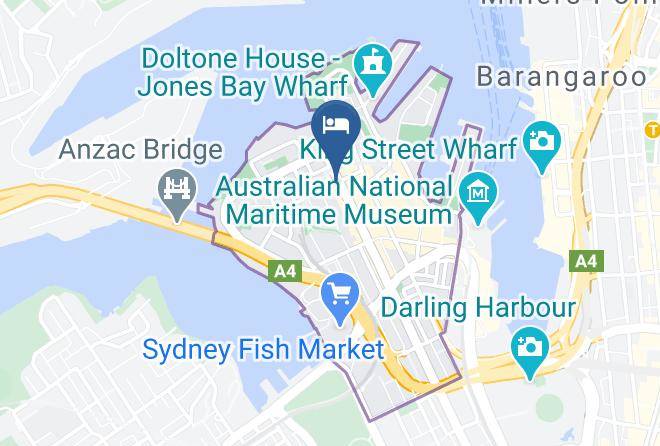 Sydney - Terminus Hotel Maps