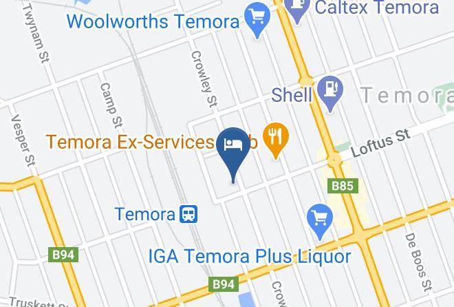 Temora - Terminus Hotel Maps