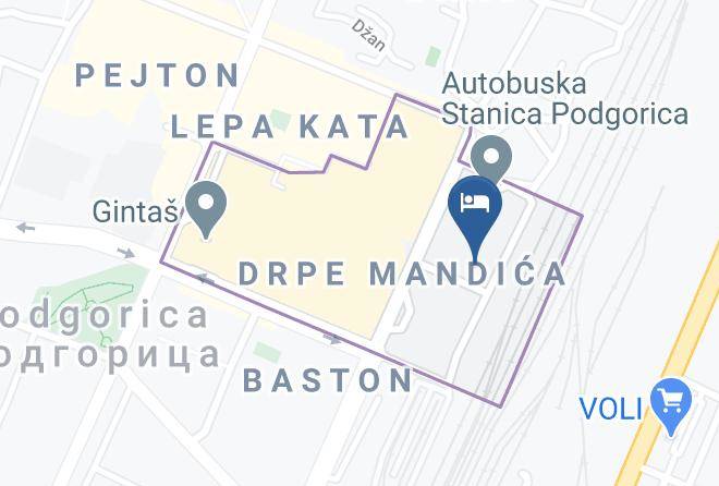 Podgorica - Terminus Maps