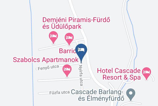 Demjen - Ternalkincs Vendeghaz Maps