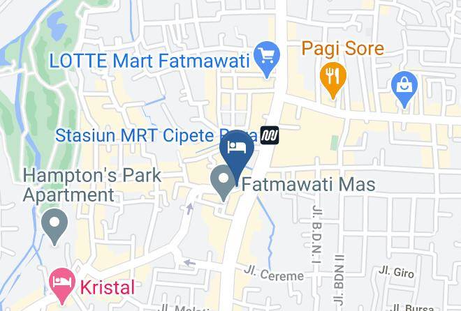 Jakarta Selatan - Terogong Sembilan Maps