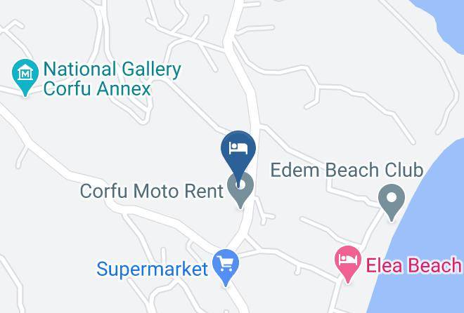 Kerkira - Terpsichore Boutique Apts Maps