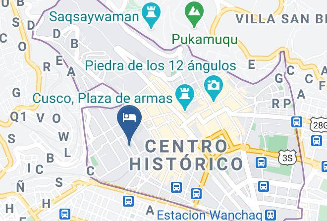 Cusco - Terra Andina Hotel Maps