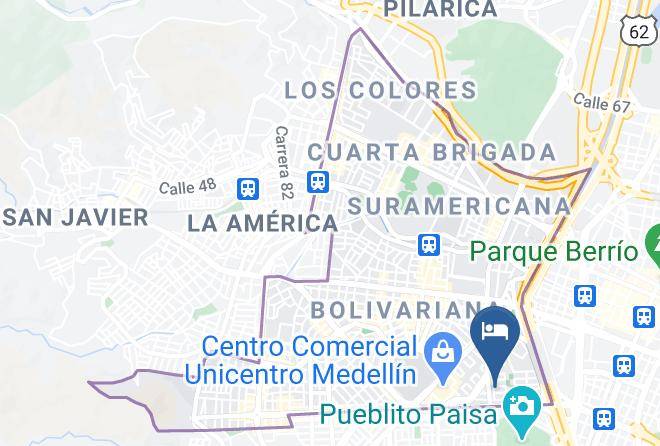 Medellin - Terra Biohotel Maps