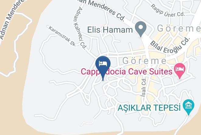 Goreme - Kelebek Special Cave Hotel Maps
