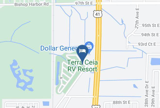Manatee - Terra Ceia Rv Resort Maps
