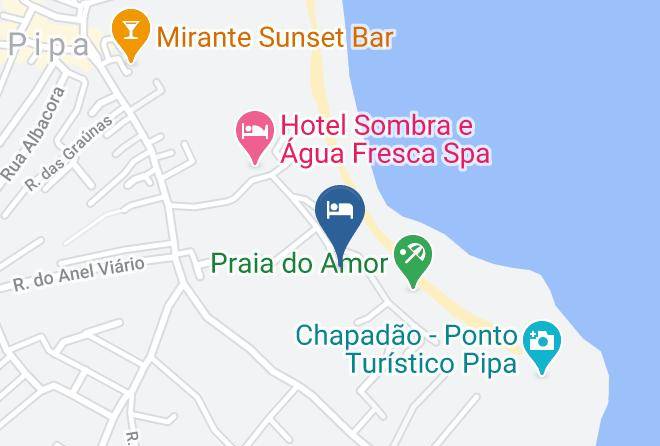 Tibau Do Sul - Terra Dos Goitis Maps