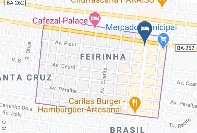 Vitoria Daquista - Terra Hotel Maps
