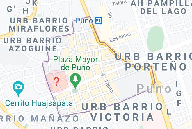 Puno - Terra Mistica Hoteles Maps