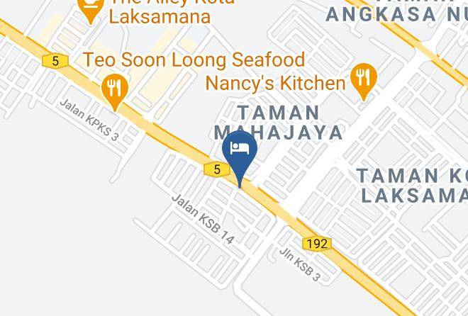 Melaka Tengah - Terra Nova Hotel Maps