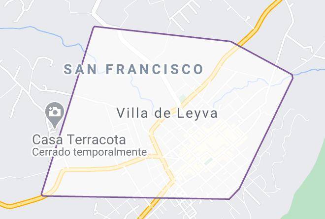 Villa De Leyva - Terra Nova Maps