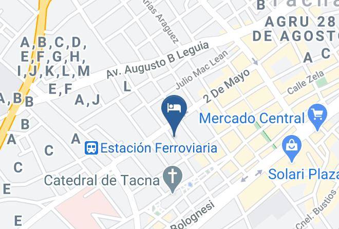 Tacna - Terra Suites Ecogreen Hotels Maps