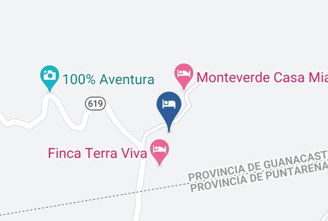 Tilaran - Terra Viva Cabinas De Montana Maps