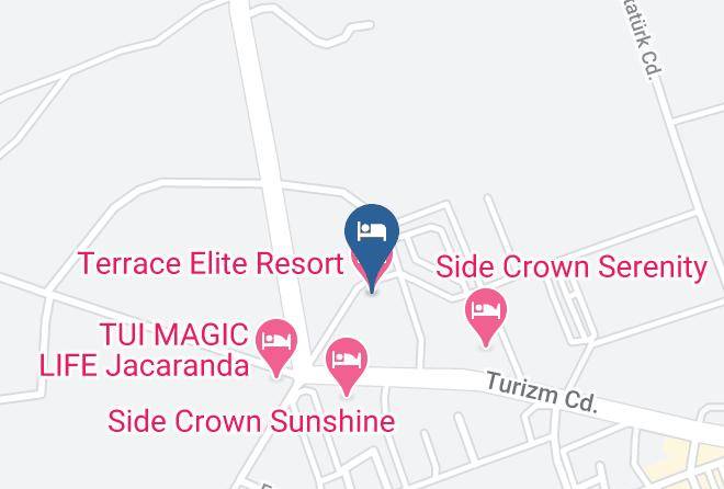 Manavgat - Terrace Elite Resort Maps