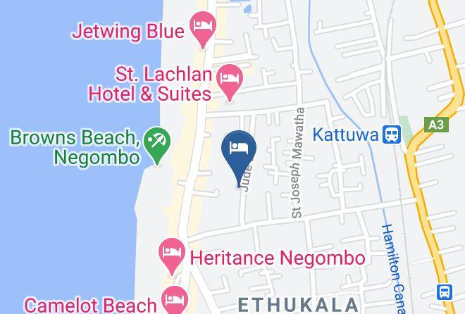 Terrace Green Hotel & Spa Map