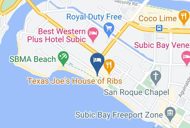 Zambales - Terrace Hotel Maps