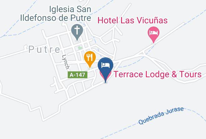 Parinacota Province - Terrace Lodge & Tours Maps