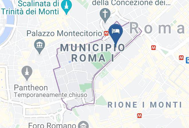 Rome - Terrazza Marco Antonio Luxury Suite Maps
