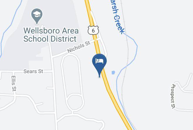 Tioga - Terrace Motel Maps