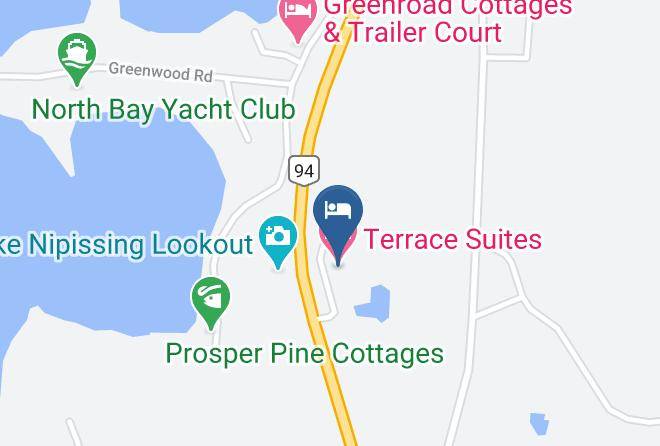 Terrace Suites Map